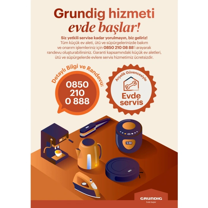 Grundig TCM 7061 Bio Türk Kahvesi Makinesi