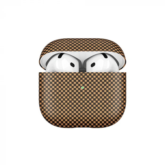 Apple Airpods 4 Zore Airbag 43 600D Karbon Fiber Kulaklık Kılıfı