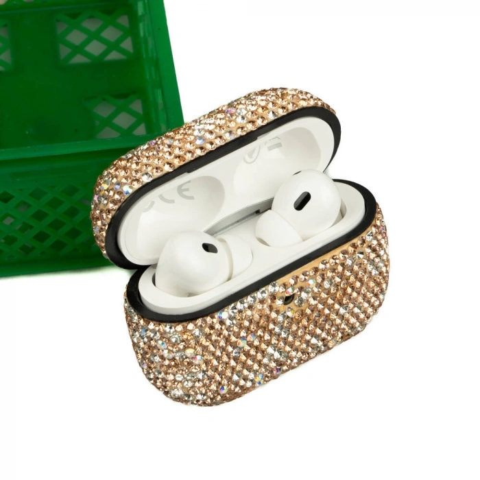 Apple Airpods Pro Kılıf Zore Diamond Silikon