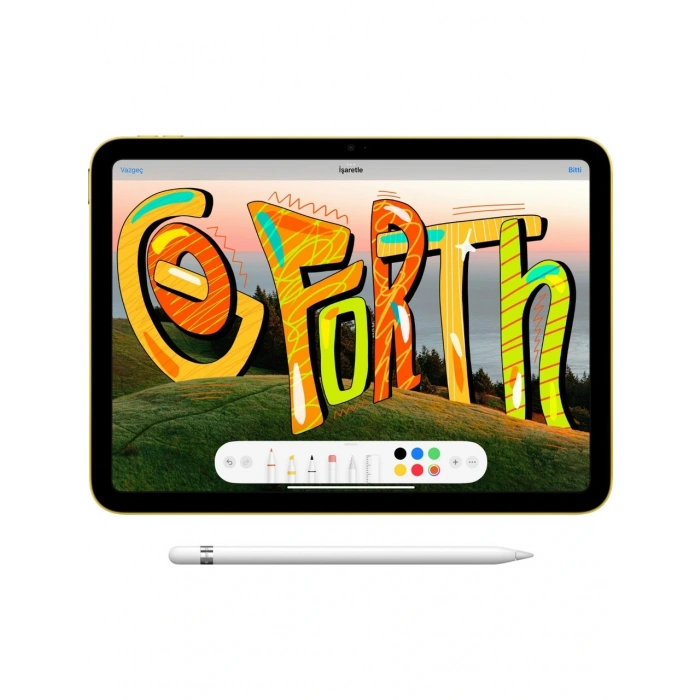 Apple iPad 10.Nesil 256GB 10.9 Wi-Fi Tablet - MPQ93TU/A Mavi