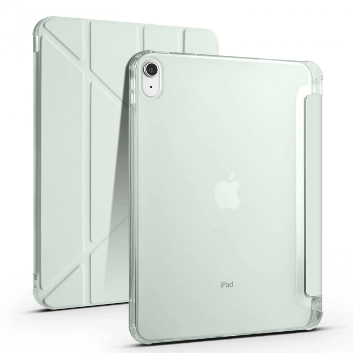Apple iPad 11.Nesil 2025 Kılıf Zore Tri Folding Kalem Bölmeli Standlı Kılıf