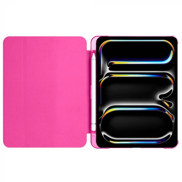 Apple iPad Pro 11 2025 M5 Zore Smart Cover Kalem Bölmeli Standlı 1-1 Kılıf