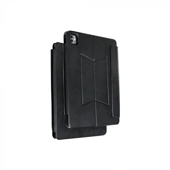 Apple iPad Pro 13 2025 M5 Zore Border Keyboard Bluetooh Bağlantılı Standlı Klavyeli Tablet Kılıfı