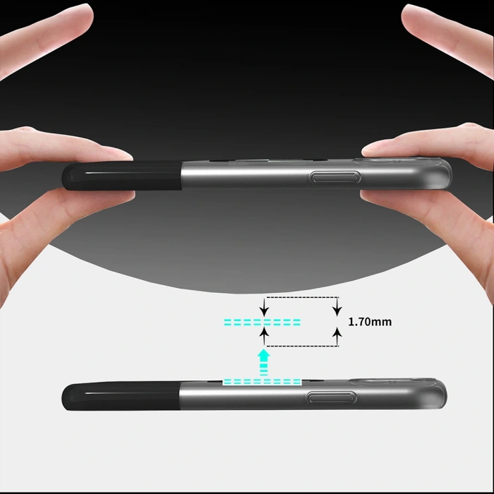 Apple iPhone 11 Kılıf M-Safe Şarj Özellikli Mıknatıslı Zore Duble Kapak
