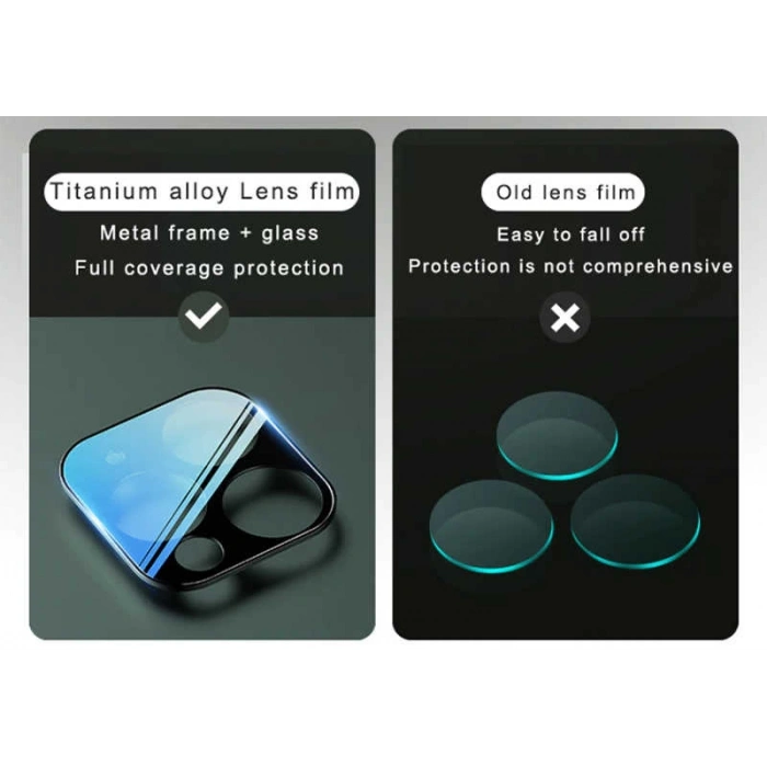 Apple iPhone 11 Pro Max Zore CP-02 Metal Kamera Koruyucu