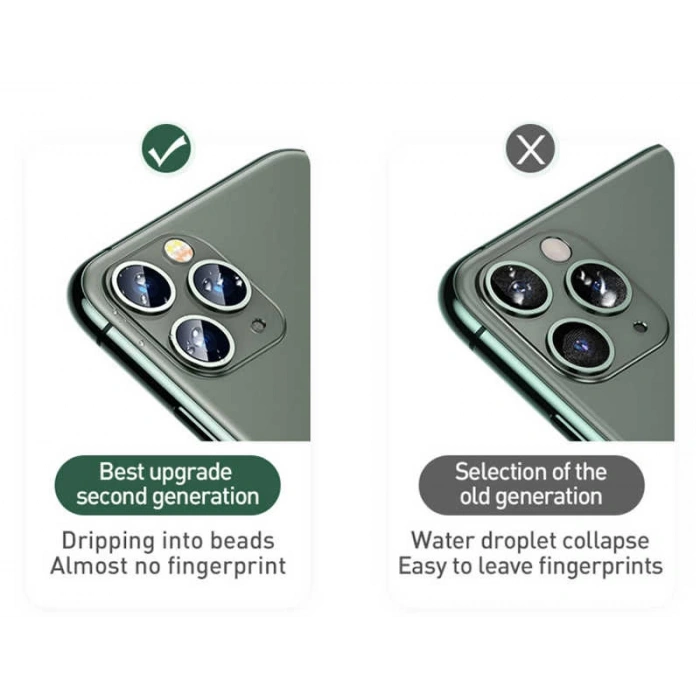 Apple iPhone 11 Pro Max Zore Nano Kamera Koruyucu