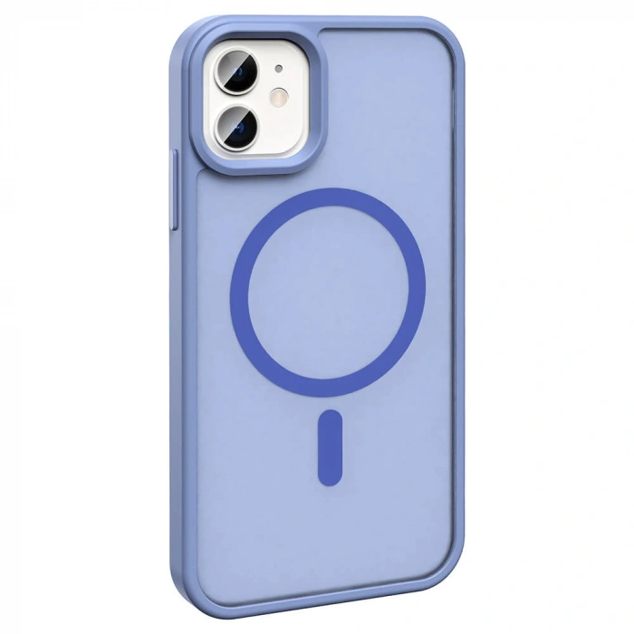 Apple iPhone 12 Kılıf M-safe Şarj Özellikli Mat Arka Yüzey Zore Sio Kapak