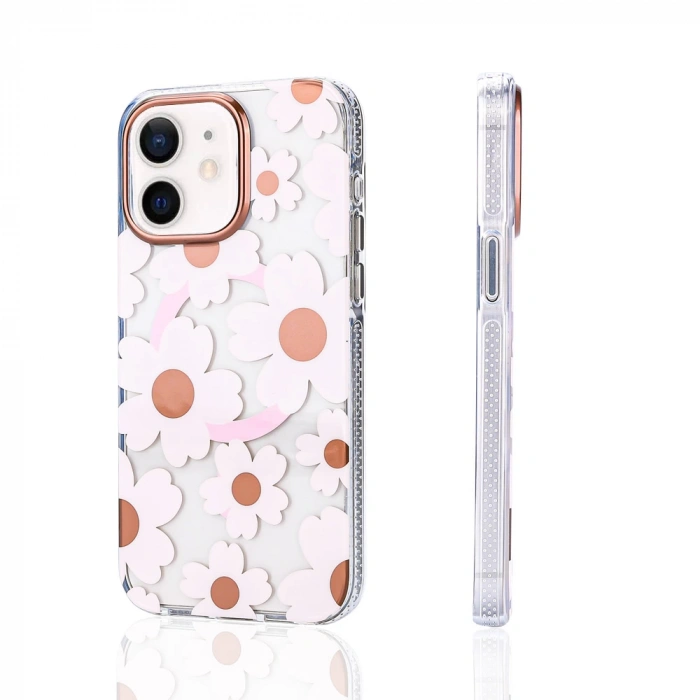 Apple iPhone 12 Kılıf M-safe Şarj Özellikli Zore Papat Kapak