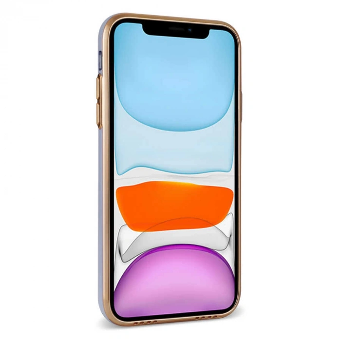 Apple iPhone 12 Kılıf Zore Bark Kartlıklı Kapak