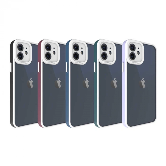 Apple iPhone 12 Kılıf Zore Mima Kapak