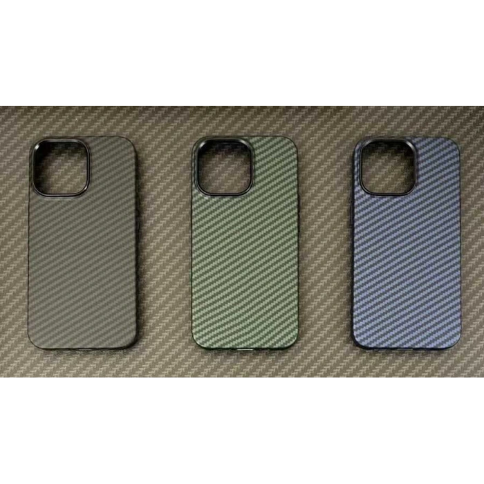 Apple iPhone 12 Pro Kılıf Karbon Fiber Tasarımlı Zore Karbono Kapak