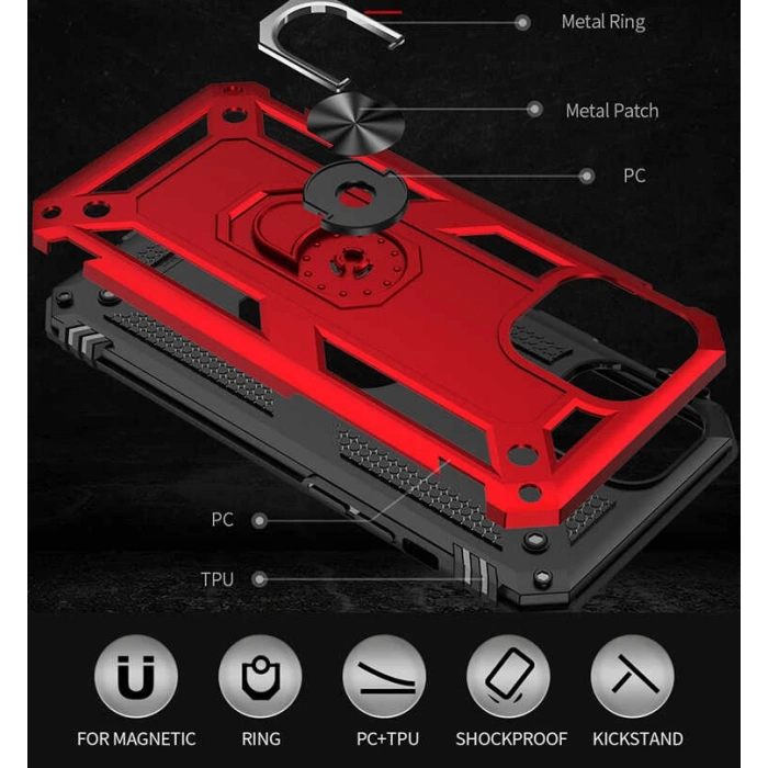 Apple iPhone 12 Pro Kılıf Zore Vega Kapak