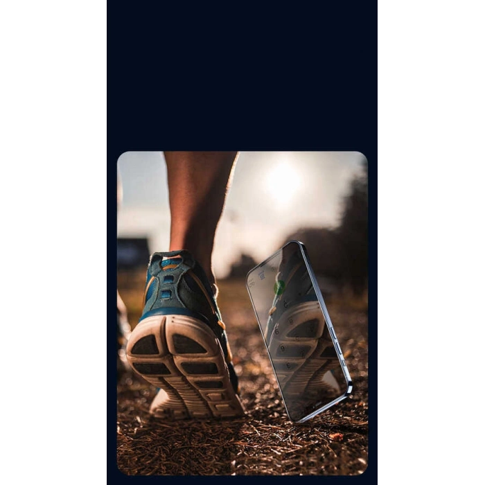 Apple iPhone 12 Pro Zore Fit Hard Mat Privacy Cam Ekran Koruyucu