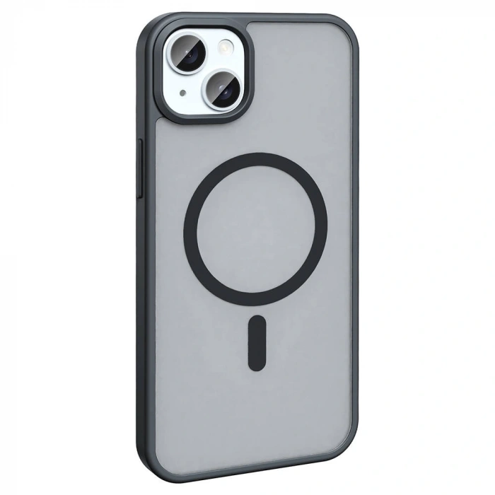 Apple iPhone 13 Kılıf M-safe Şarj Özellikli Mat Arka Yüzey Zore Sio Kapak