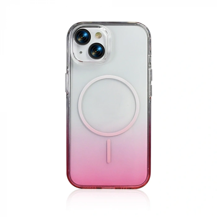 Apple iPhone 13 Kılıf M-Safe Şarj Özellikli Zore Septik Silikon Kapak