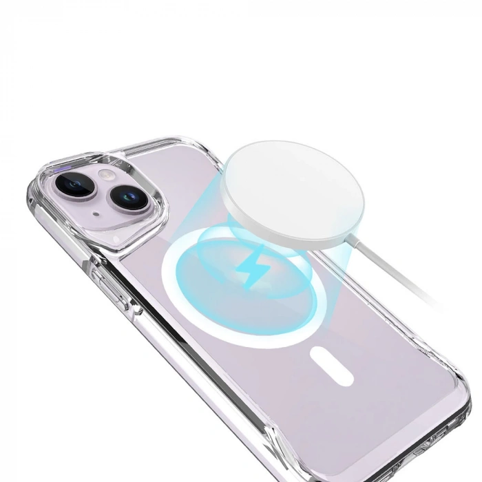 Apple iPhone 13 Kılıf Zore M-safe Şarj Özellikli T-Max M-safe Kapak