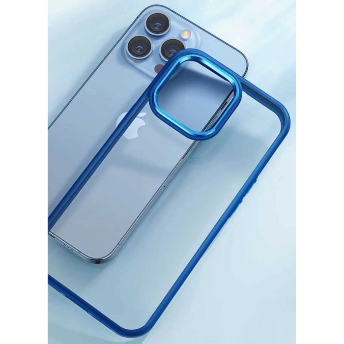 Apple iPhone 13 Pro Kılıf Zore Krom Kapak