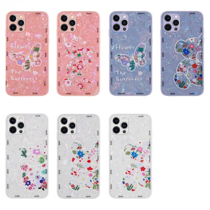 Apple iPhone 13 Pro Max Kılıf Desenli Sert Silikon Zore Mumila Kapak