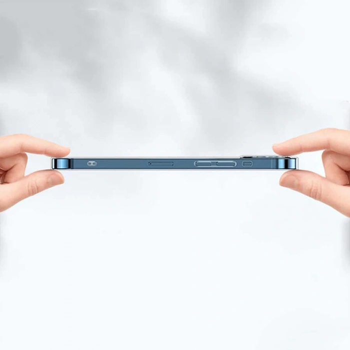 Apple iPhone 13 Pro Max Kılıf Şeffaf Sert PC Zore Vayt Kapak