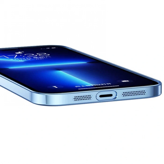 Apple iPhone 13 Pro Max Kılıf Sert PC Renkli Çerçeveli Zore Riksos Kapak