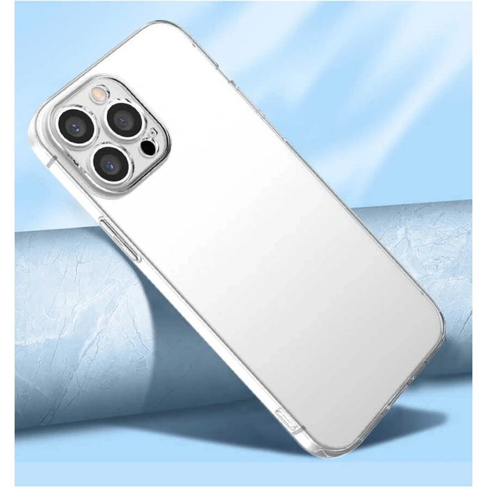 Apple iPhone 13 Pro Max Kılıf Zore Kamera Korumalı Süper Silikon Kapak