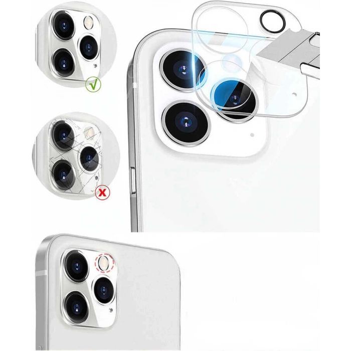 Apple iPhone 13 Pro Max Zore Kamera Lens Koruyucu Cam Filmi