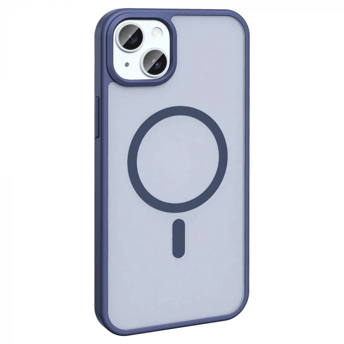 Apple iPhone 14 Plus Kılıf M-safe Şarj Özellikli Mat Arka Yüzey Zore Sio Kapak