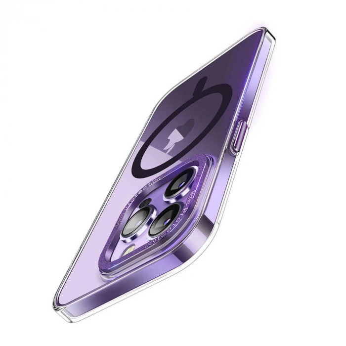 Apple iPhone 14 Pro Kılıf M-safe Şarj Özellikli Sert PC Zore Fuya Kapak