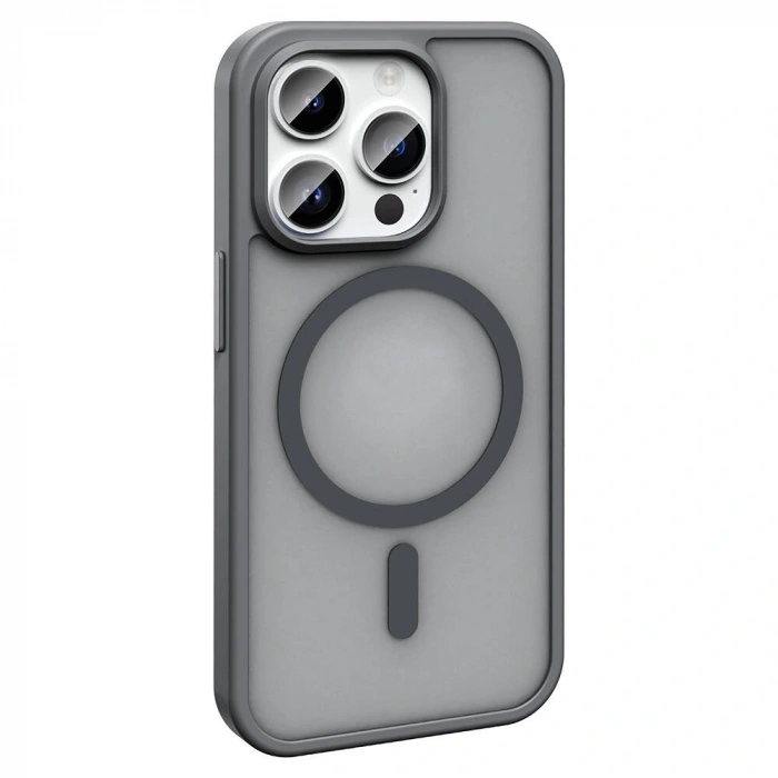 Apple iPhone 14 Pro Max Kılıf M-safe Şarj Özellikli Mat Arka Yüzey Zore Sio Kapak