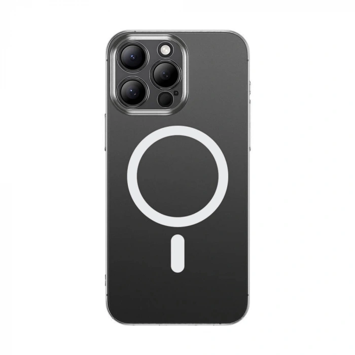 Apple iPhone 14 Pro Max Kılıf M-safe Şarj Özellikli Toz Önleyici Zore Helo Kapak