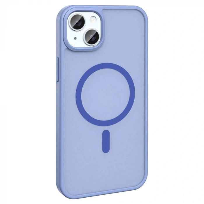 Apple iPhone 15 Kılıf M-safe Şarj Özellikli Mat Arka Yüzey Zore Sio Kapak