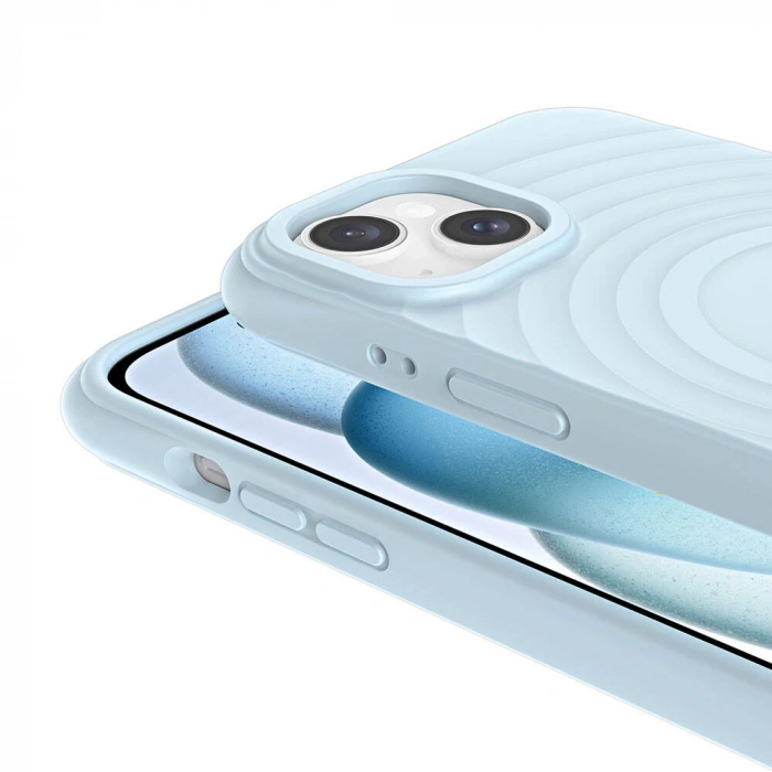 Apple iPhone 15 M-safe Şarj Özellikli Airbagli Mat Görünümlü Zore Hepi Kapak