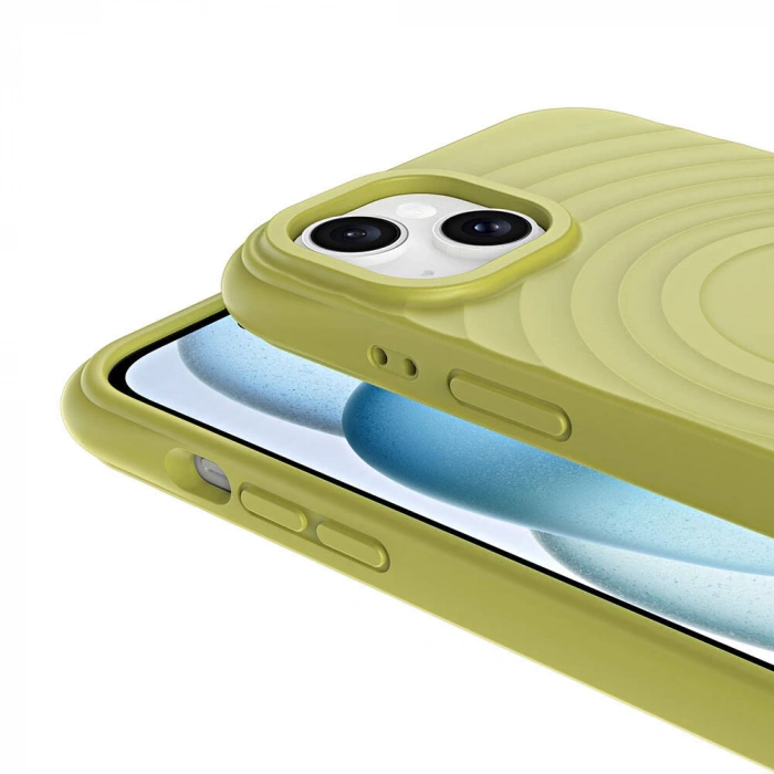 Apple iPhone 15 M-safe Şarj Özellikli Airbagli Mat Görünümlü Zore Hepi Kapak