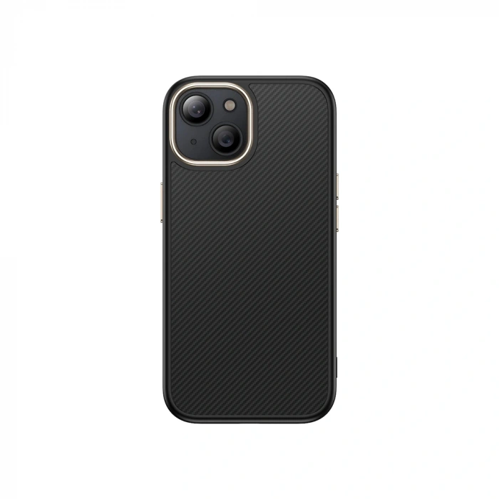 Apple iPhone 15 Plus Kılıf M-safe Şarj Özellikli Karbon Fiber Görünümlü Zore Antina Kapak