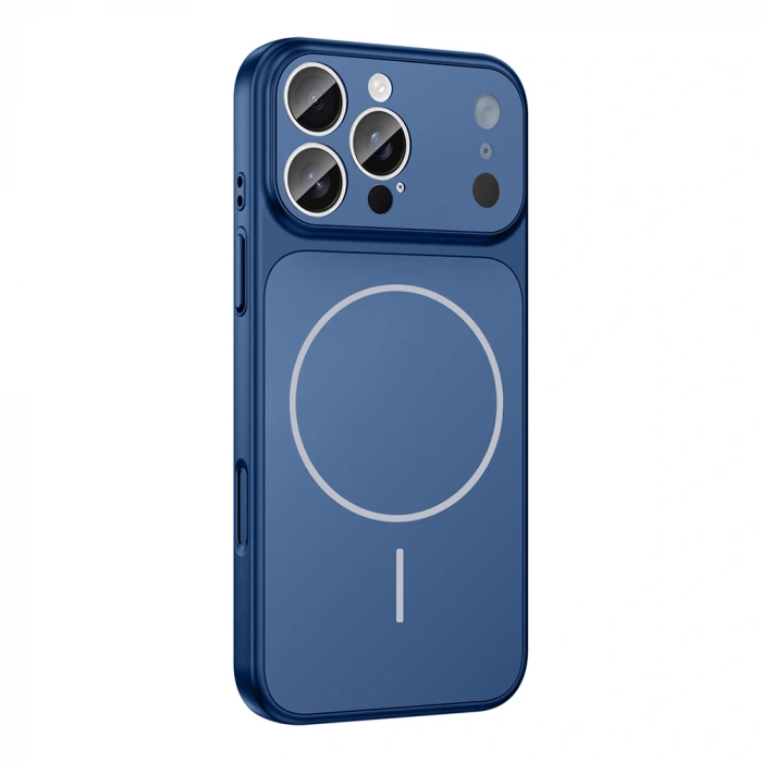 Apple iPhone 15 Pro Kılıf Zore M-Safe Şarj Özellikli Kamera Korumalı Formen Kapak