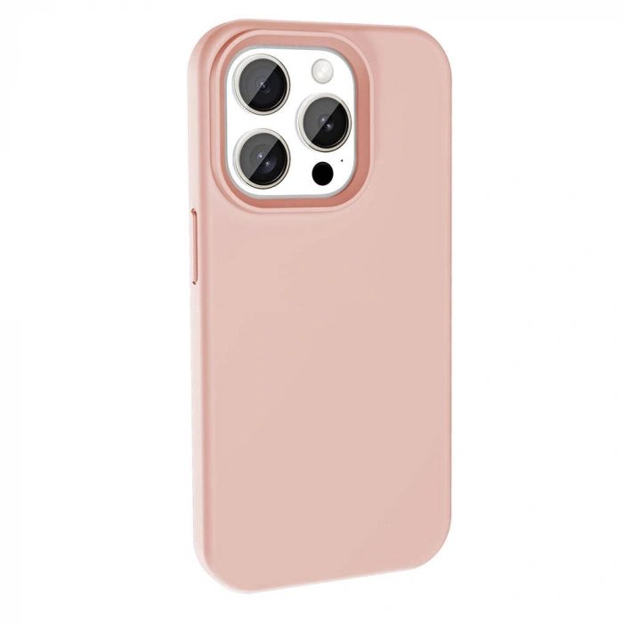 Apple iPhone 15 Pro Max Kılıf M-safe Şarj Özellikli Sıvı Teknolojili Silinebilir Sert Zore Kivi Kapak