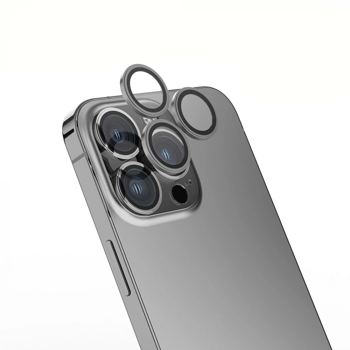 Apple iPhone 15 Pro Max Zore Mikro Kamera Lens Koruyucu