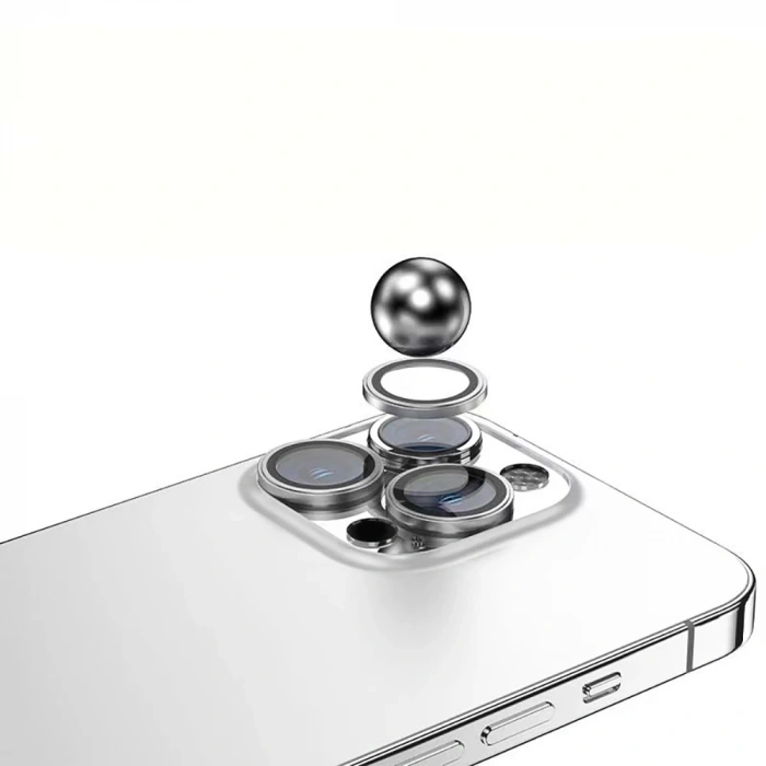 Apple iPhone 15 Pro Max Zore Mikro Kamera Lens Koruyucu