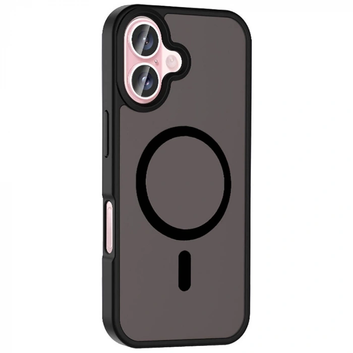 Apple iPhone 16 Kılıf M-safe Şarj Özellikli Mat Arka Yüzey Zore Sio Kapak