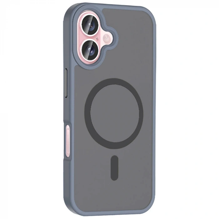 Apple iPhone 16 Kılıf M-safe Şarj Özellikli Mat Arka Yüzey Zore Sio Kapak