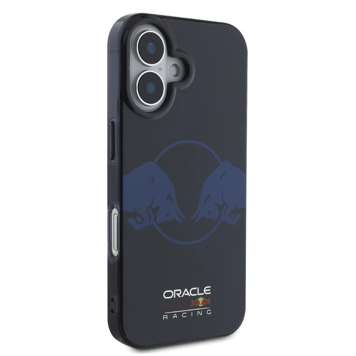 Apple iPhone 16 Kılıf Redbull Orjinal Lisanslı M-safe Şarj Özellikli IML Çift Boğa Baskılı Sert PC Kapak