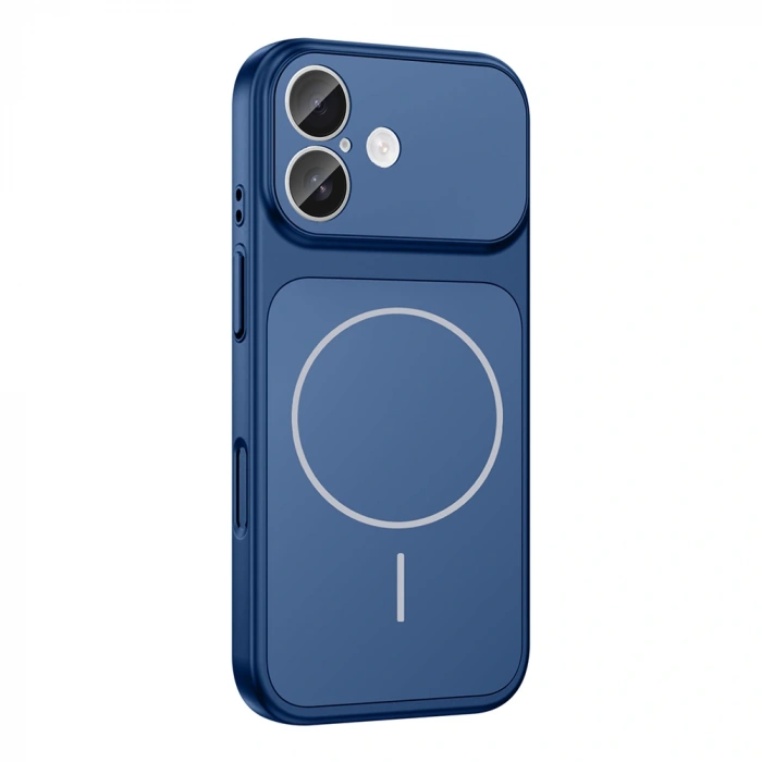 Apple iPhone 16 Kılıf Zore M-Safe Şarj Özellikli Kamera Korumalı Formen Kapak