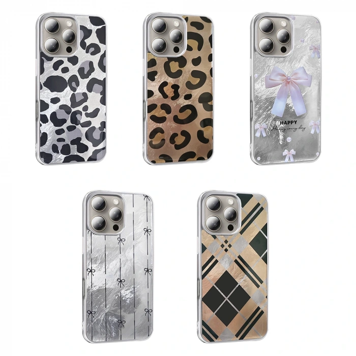 Apple iPhone 16 Pro Kılıf Desenli Zore Mep Kapak