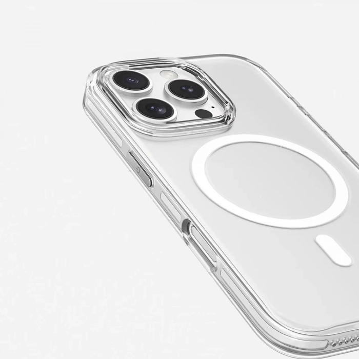 Apple iPhone 16 Pro Kılıf M-safe Şarj Özellikli Kamera Korumalı Zore Kripto Kapak