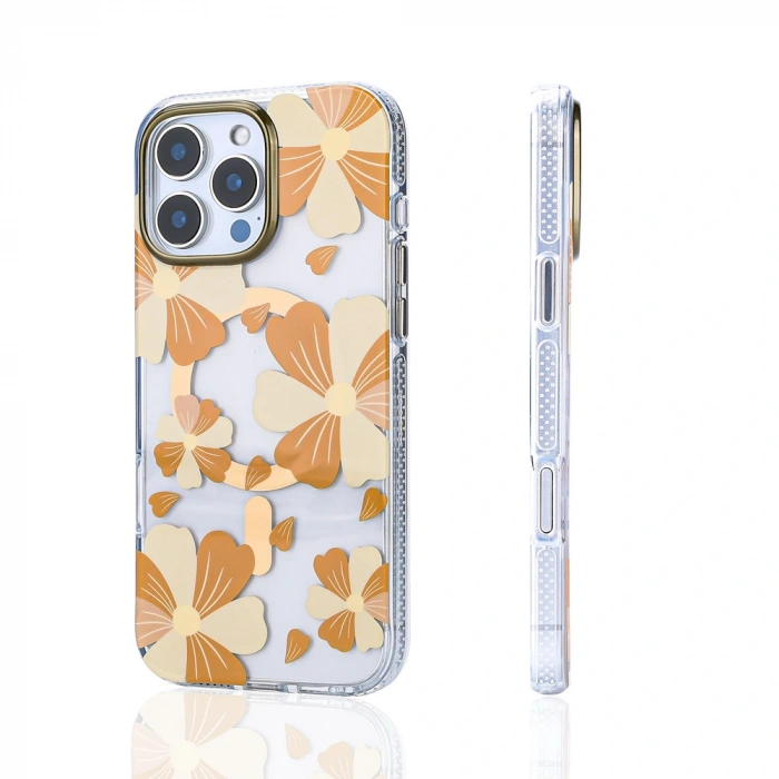 Apple iPhone 16 Pro Kılıf M-safe Şarj Özellikli Zore Papat Kapak