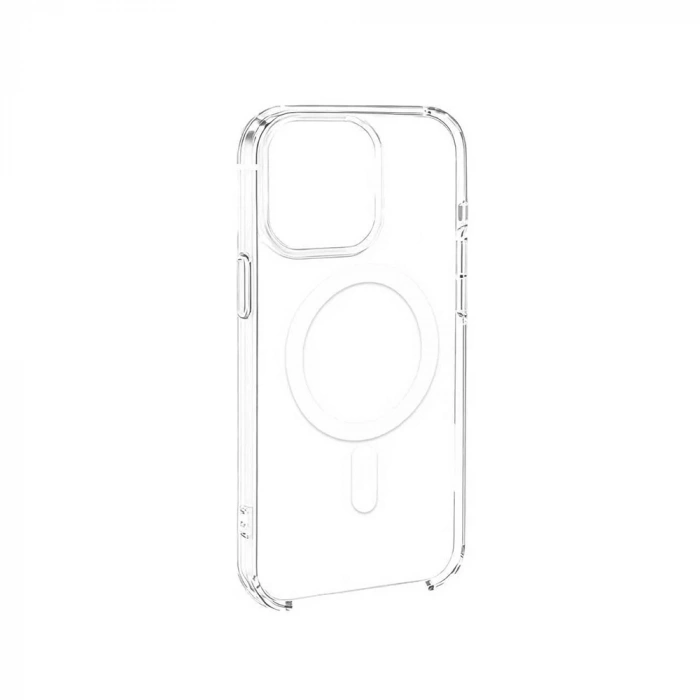 Apple iPhone 16 Pro Kılıf Zore Wireless Şarj Özellikli Şeffaf Orjin Kapak