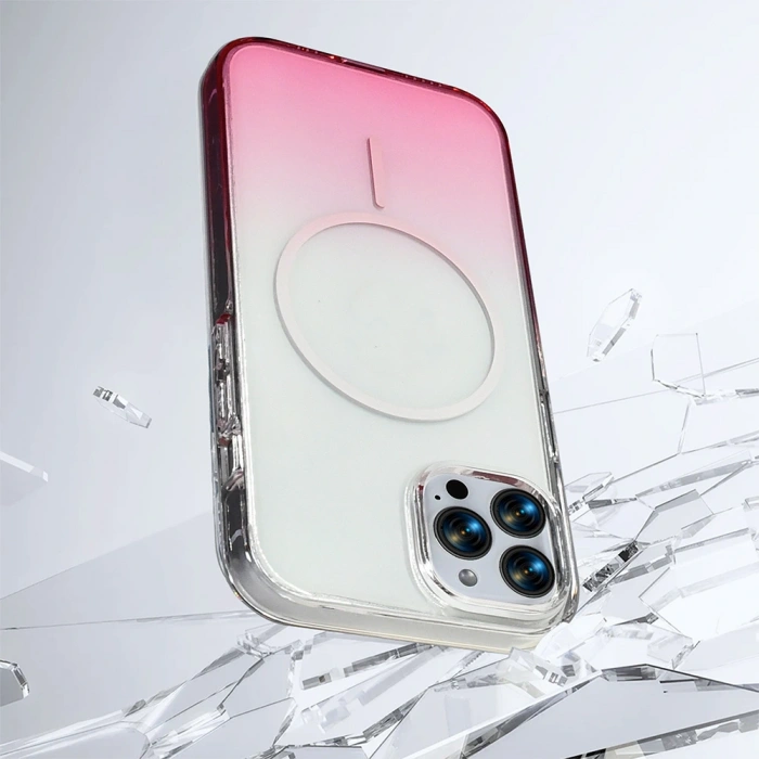 Apple iPhone 16 Pro Max Kılıf M-Safe Şarj Özellikli Zore Septik Silikon Kapak