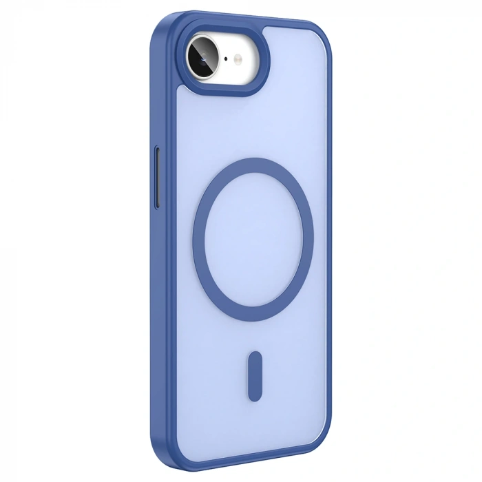 Apple iPhone 16E Kılıf M-safe Şarj Özellikli Mat Arka Yüzey Zore Sio Kapak