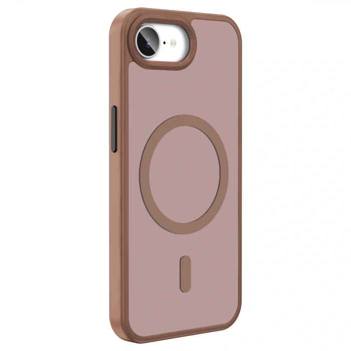 Apple iPhone 16E Kılıf M-safe Şarj Özellikli Mat Arka Yüzey Zore Sio Kapak