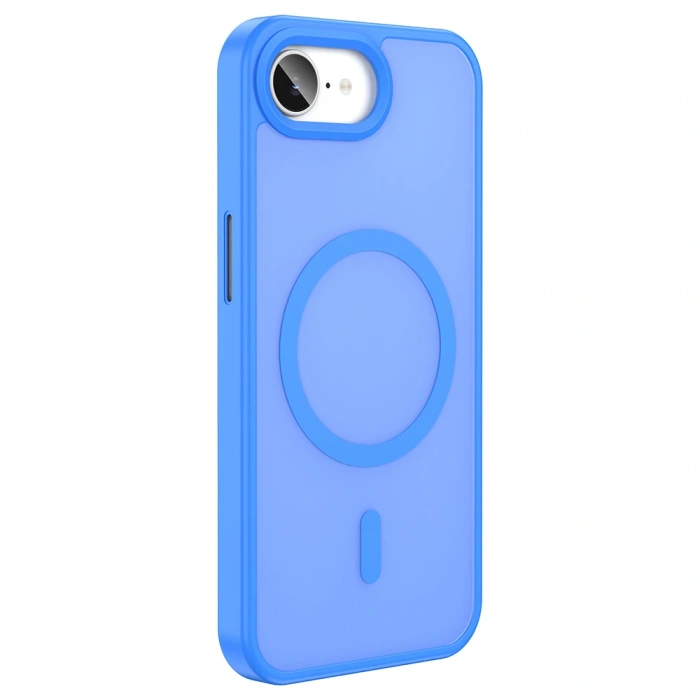 Apple iPhone 16E Kılıf M-safe Şarj Özellikli Mat Arka Yüzey Zore Sio Kapak